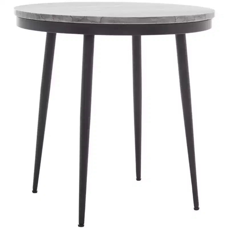 Table d'appoint en marbre - ACC3716 - Marbre gris/Noir