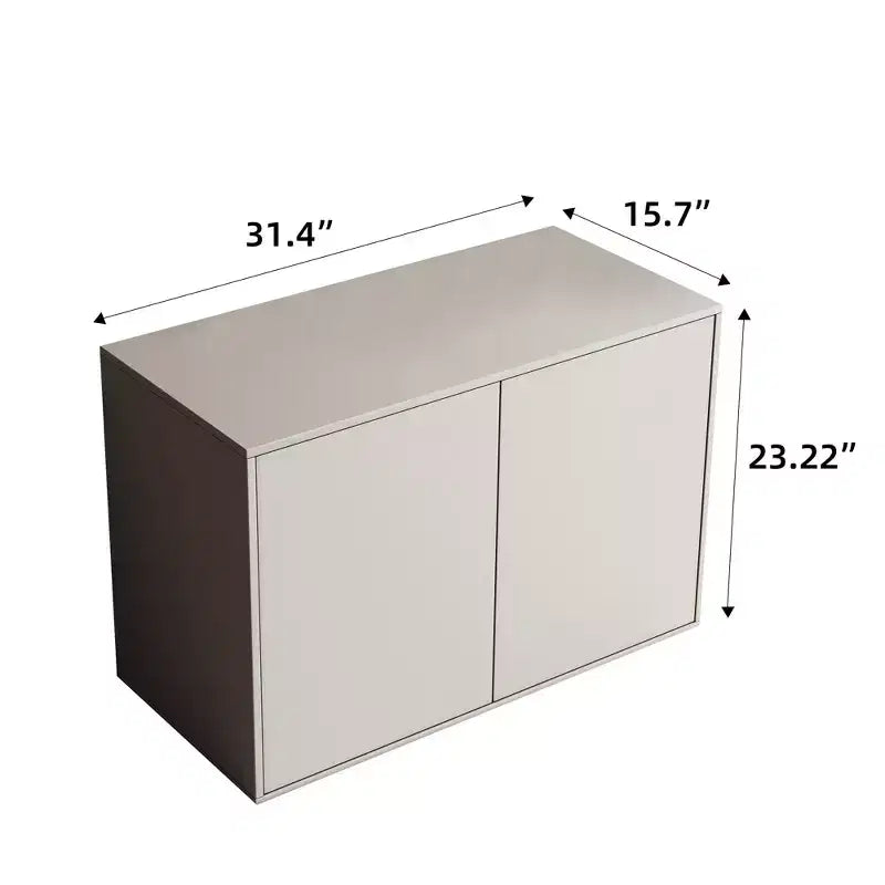 Gaoyangjiaju Commode moderne crème à 3 tiroirs de 80 cm, ouverture par pression, petite table de chevet de chambre, armoire de rangement
