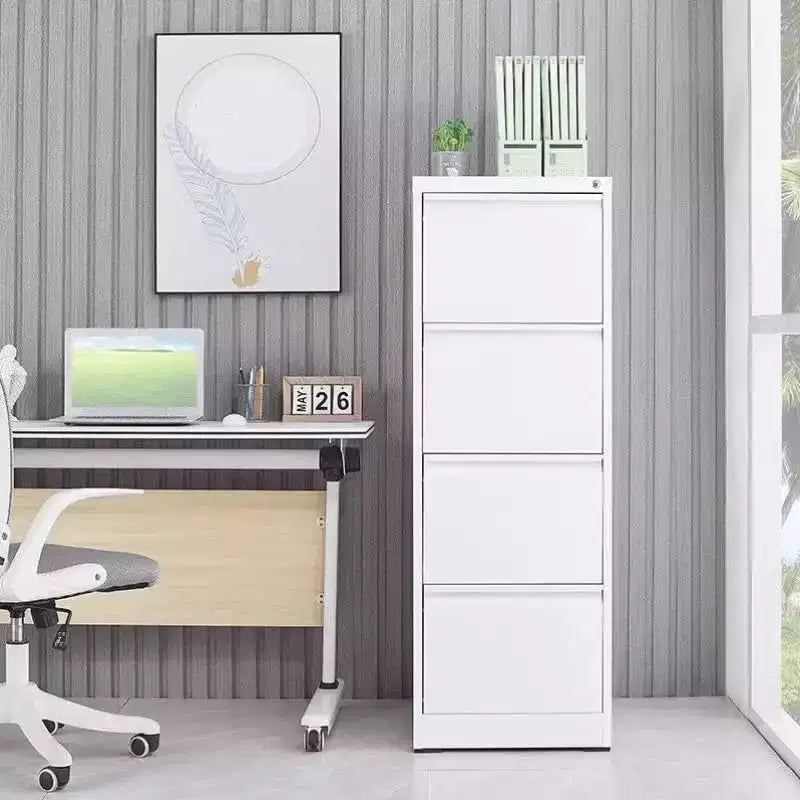 3 Drawer File Cabinet with Lock, Heavy Duty Vertical Filing Cabinet for Home Office