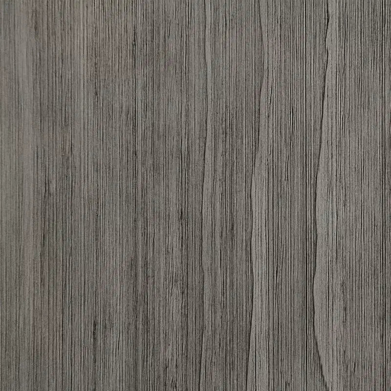 Ensemble de chambre à coucher King Panel gris - : Comprend commode, chiffonnier et table de chevet