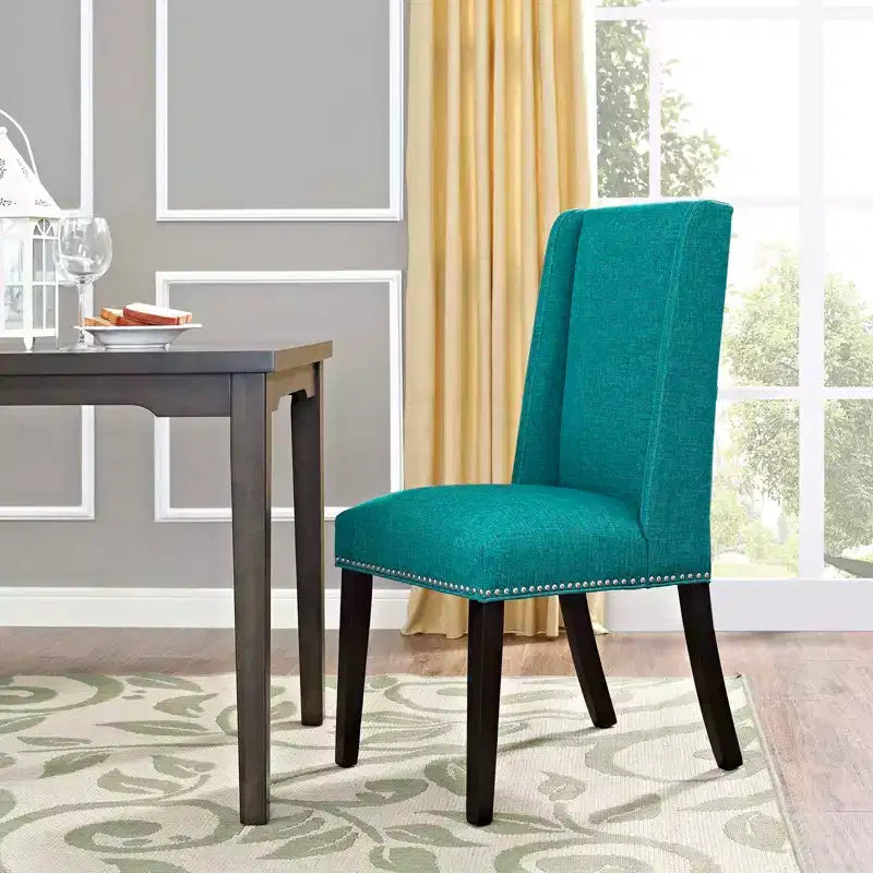 Chaise de salle à manger en tissu
