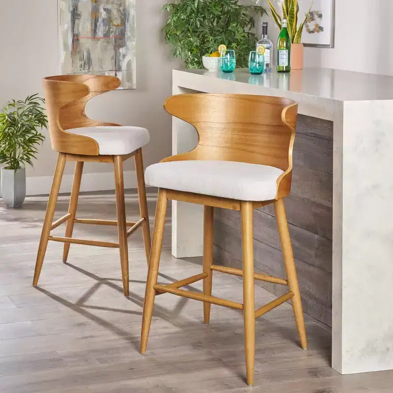 Tabouret de bar Mid-Century Modern