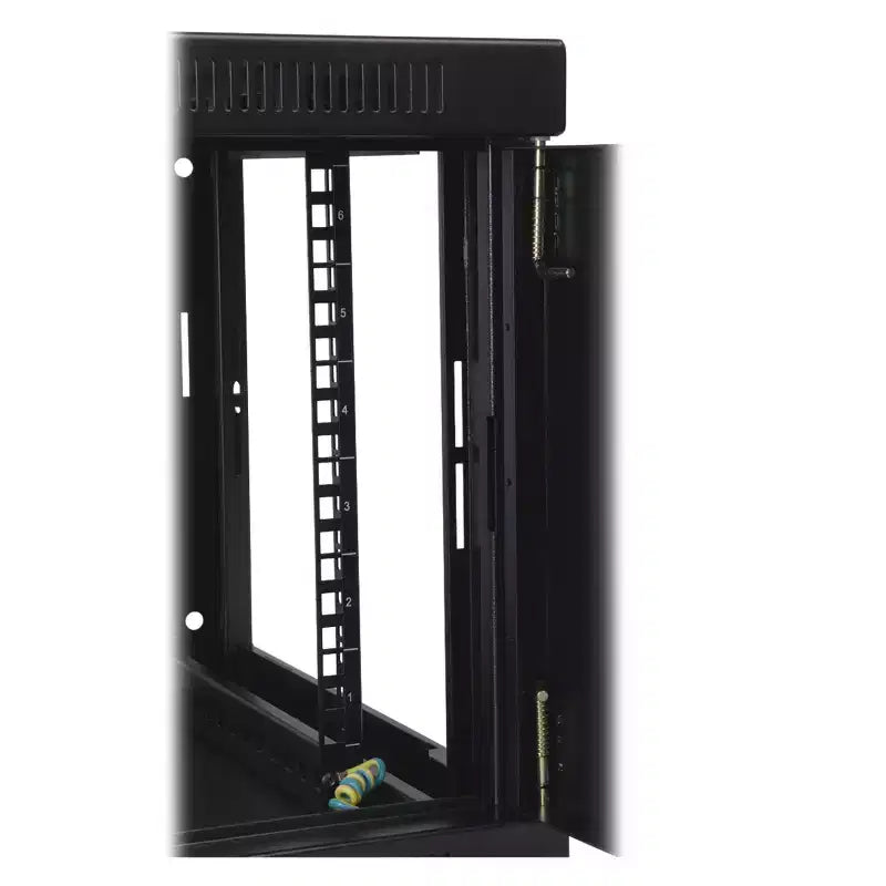 SmartRack Armoire murale compacte 6U, à profondeur réduite, pour commutateurs, avec fenêtre en acrylique transparent, SRW6UG