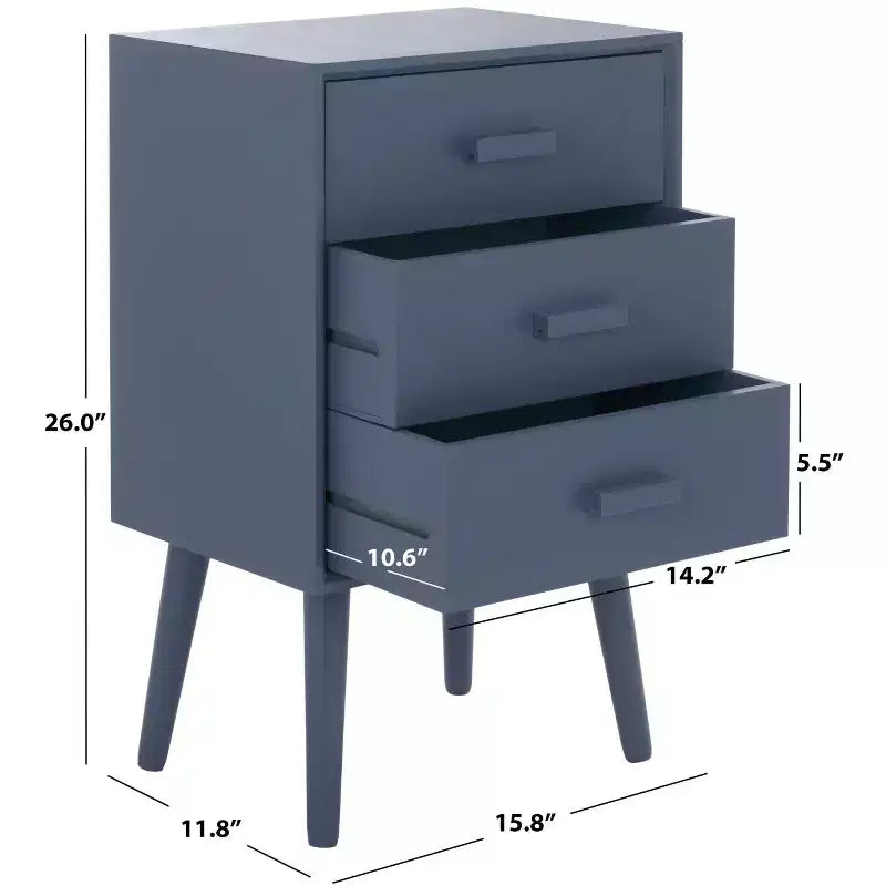 Table d'appoint à 3 tiroirs - CHS5700