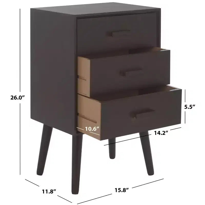 Table d'appoint à 3 tiroirs - CHS5700