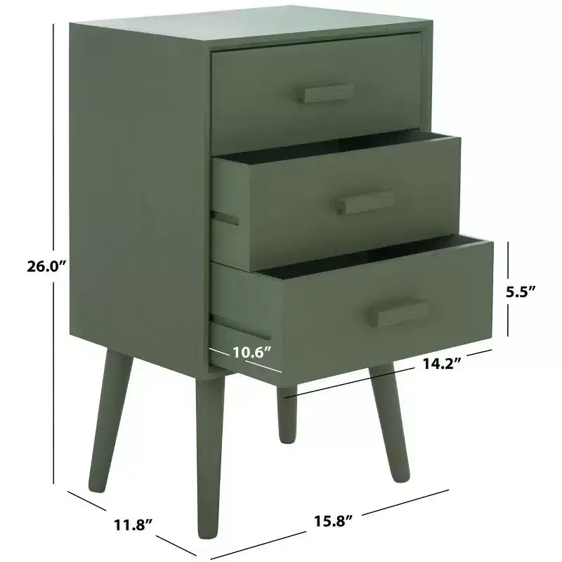 Table d'appoint à 3 tiroirs - CHS5700