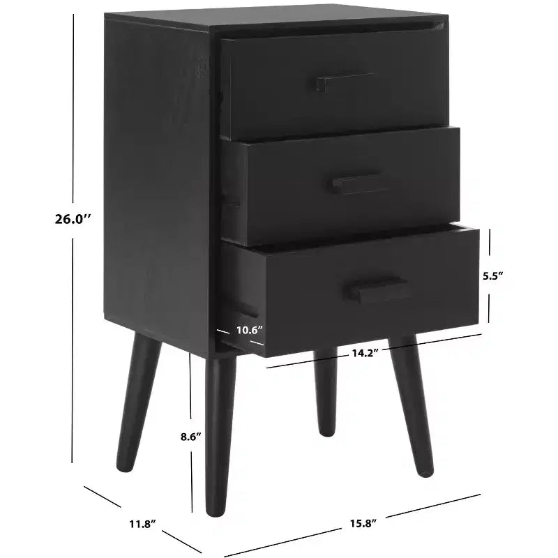 Table d'appoint à 3 tiroirs - CHS5700
