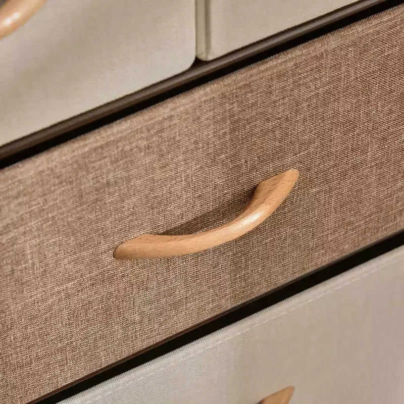 Commode en tissu à 5 tiroirs, tour de rangement à 4 niveaux avec cadre en acier pour couloir, chambre et placard